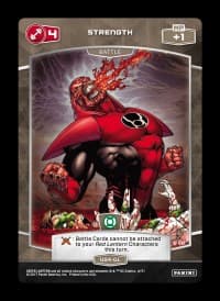 Strength 4 - Green Lantern - MetaX TCG card