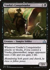 Vraska's Conquistador - Rivals of Ixalan - Magic: The Gathering card