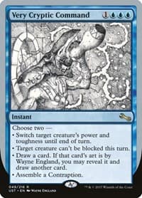 Very Cryptic Command (A) - Unstable - Magic: The Gathering card