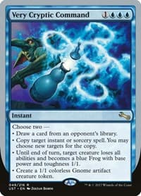 Very Cryptic Command (C) - Unstable - Magic: The Gathering card