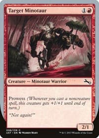 Target Minotaur (B) - Unstable - Magic: The Gathering card