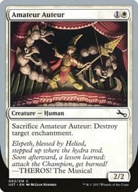 Amateur Auteur (C) - Unstable - Magic: The Gathering card