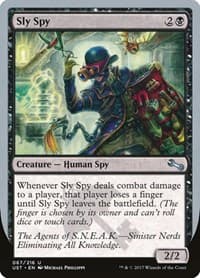 Sly Spy (C) - Unstable - Magic: The Gathering card
