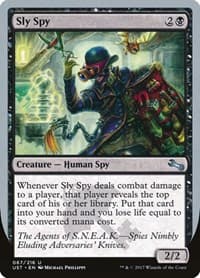 Sly Spy (E) - Unstable - Magic: The Gathering card