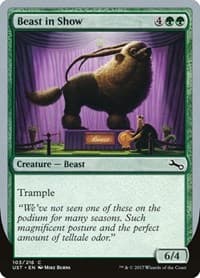 Beast in Show (B) - Unstable - Magic: The Gathering card