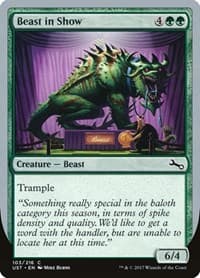 Beast in Show (C) - Unstable - Magic: The Gathering card
