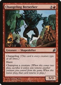 Changeling Berserker - Lorwyn - Magic: The Gathering card