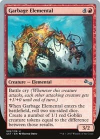 Garbage Elemental (C) - Unstable - Magic: The Gathering card