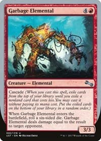Garbage Elemental (D) - Unstable - Magic: The Gathering card