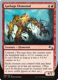 Garbage Elemental (E) - Unstable - Magic: The Gathering card