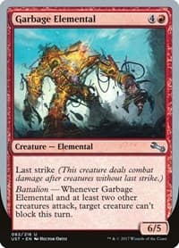 Garbage Elemental (F) - Unstable - Magic: The Gathering card