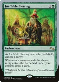 Ineffable Blessing (D) - Unstable - Magic: The Gathering card