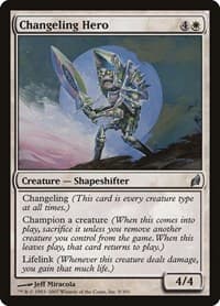 Changeling Hero - Lorwyn - Magic: The Gathering card
