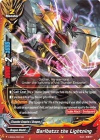 Barlbatzz the Lightning - X Duel Chest - Future Card BuddyFight card