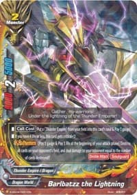 Barlbatzz the Lightning (R Foil) - X Duel Chest - Future Card BuddyFight card