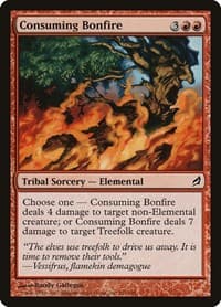 Consuming Bonfire - Lorwyn - Magic: The Gathering card