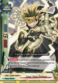 Zappy Ninja, Denkuro - X Duel Chest - Future Card BuddyFight card