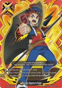 Thunder Emperor's Fangs - X Duel Chest - Future Card BuddyFight card