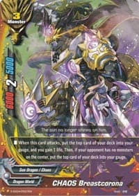 CHAOS Breastcorona - X Duel Chest - Future Card BuddyFight card