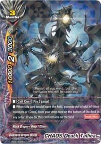 CHAOS Death Tallica (R Foil) - X Duel Chest - Future Card BuddyFight card