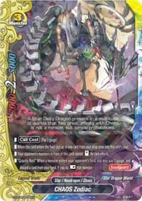 CHAOS Zodiac (R Foil) - X Duel Chest - Future Card BuddyFight card