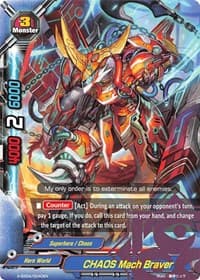 CHAOS Mach Braver - X Duel Chest - Future Card BuddyFight card