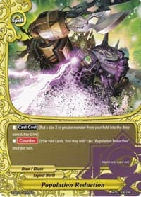 Population Reduction - X Duel Chest - Future Card BuddyFight card