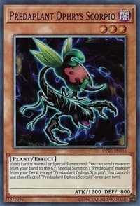 Predaplant Ophrys Scorpio - OTS Tournament Pack 6 - YuGiOh card
