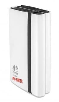 4-UP Playset PRO-Binder Side-loading - White - Ultra Pro Storage Albums - Storage Albums card