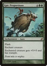 Epic Proportions - Lorwyn - Magic: The Gathering card