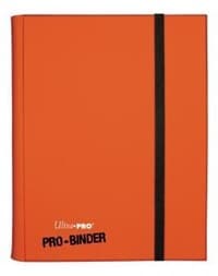 PRO-Binder 9-Pocket Side-loading - Orange - Ultra Pro Storage Albums - Storage Albums card