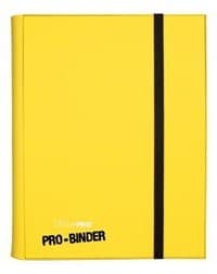 PRO-Binder 9-Pocket Side-loading - Yellow - Ultra Pro Storage Albums - Storage Albums card