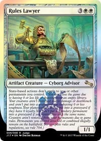 Rules Lawyer - Judge Promos - Magic: The Gathering card