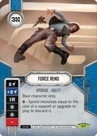 Force Rend - Legacies - Star Wars: Destiny card