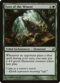 Eyes of the Wisent - Lorwyn - Magic: The Gathering card