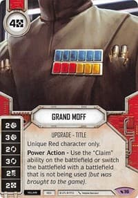 Grand Moff (Card Only) - Legacies - Star Wars: Destiny card