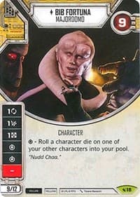 Bib Fortuna - Majordomo - Legacies - Star Wars: Destiny card