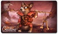 Star City Games - Corgi Firewalker Playmat - Star City Games Playmats - Playmats card