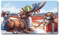 Star City Games - Reindeer Playmat - Star City Games Playmats - Playmats card
