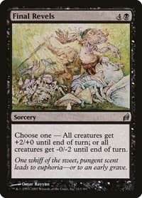 Final Revels - Lorwyn - Magic: The Gathering card