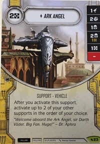 Ark Angel - Legacies - Star Wars: Destiny card