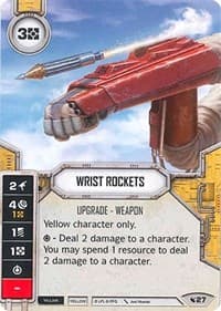Wrist Rockets (Card Only) - Legacies - Star Wars: Destiny card
