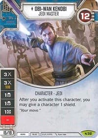 Obi-Wan Kenobi - Jedi Master - Legacies - Star Wars: Destiny card