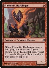 Flamekin Harbinger - Lorwyn - Magic: The Gathering card