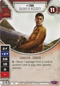 Finn - Soldier of Necessity - Legacies - Star Wars: Destiny card