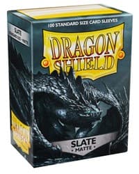 Dragon Shield Matte Sleeves - Slate (100-Pack) - Dragon Shield Card Sleeves - Card Sleeves card