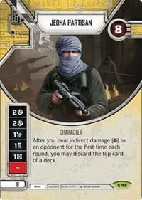 Jedha Partisan - Legacies - Star Wars: Destiny card