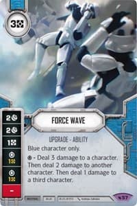 Force Wave - Legacies - Star Wars: Destiny card