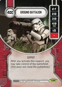 Ground Battalion - Legacies - Star Wars: Destiny card