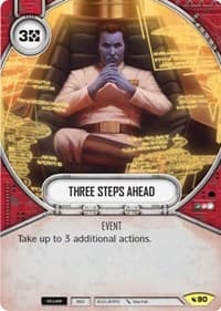 Three Steps Ahead - Legacies - Star Wars: Destiny card